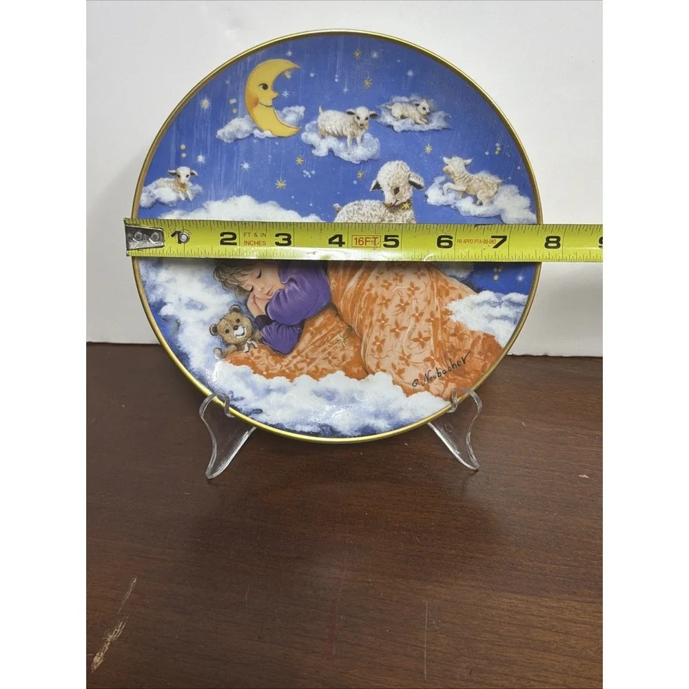 Kaiser W Germany Sleep Baby Sleep #22-K4-22.1 collector F-90 plate 1985‎